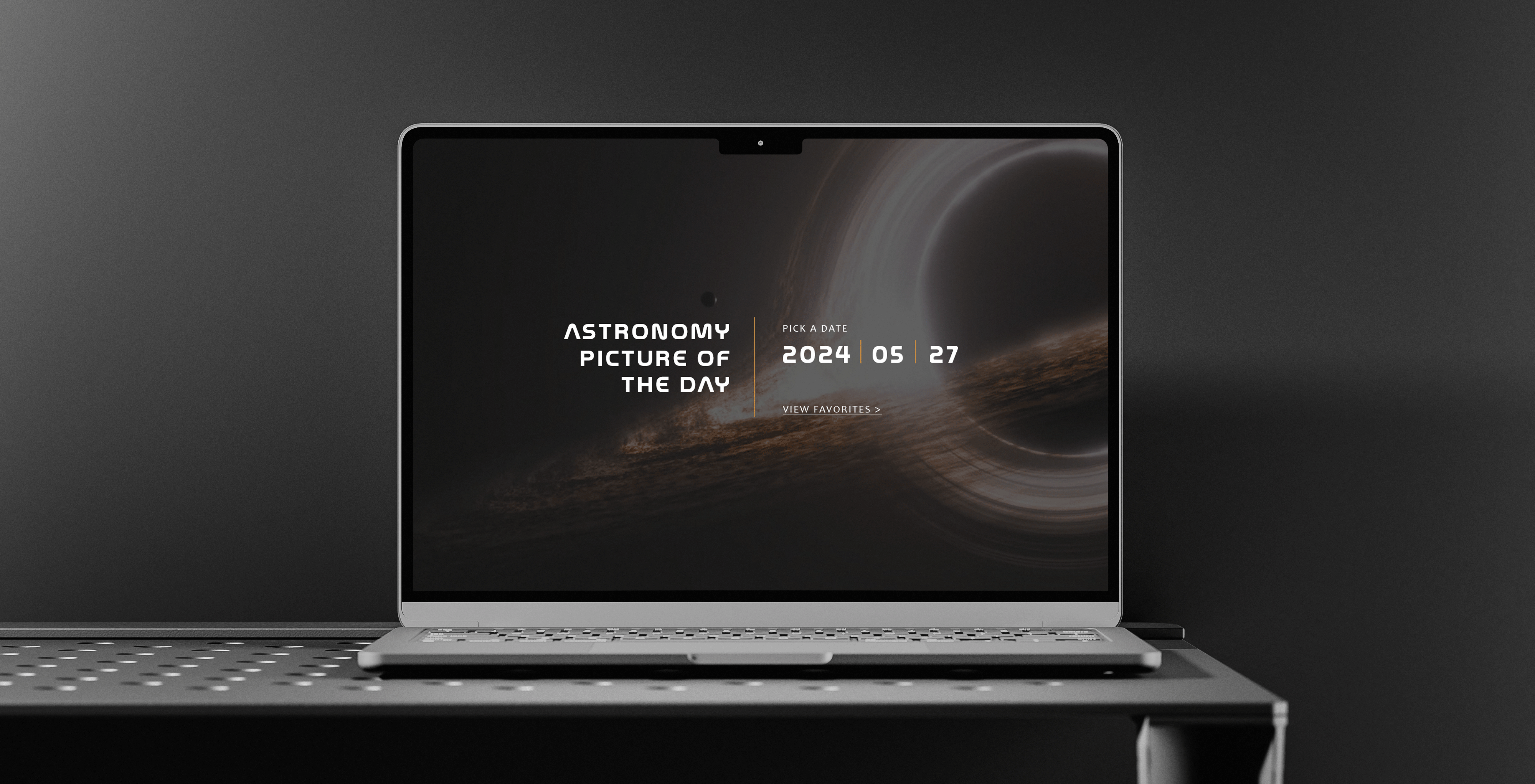 APOD desktop website interface