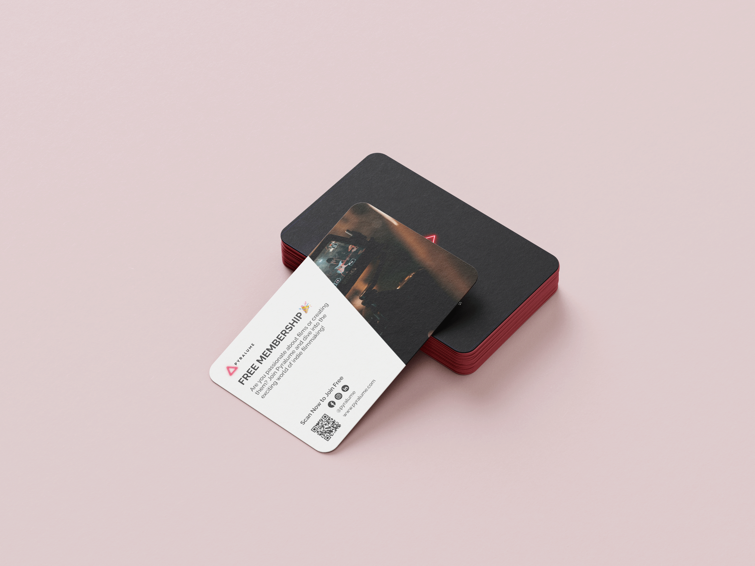 Membership card mockup